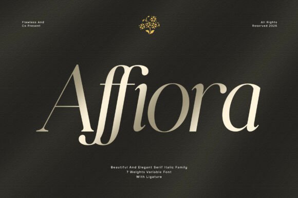 Affiora Font Review: A Timeless Typeface for Sophisticated Branding