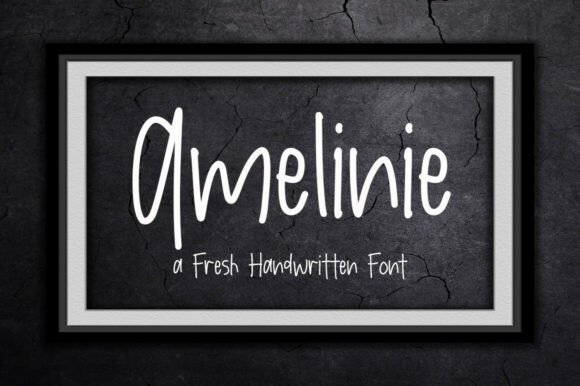 Amelinie Font: A Playful Typeface for Springtime Campaigns