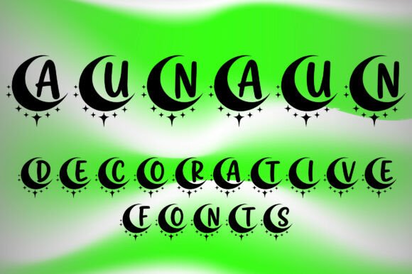 Aunaun Font: The Celestial Touch for Campaign Design