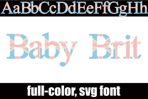 Baby Brit Font: A Regal Touch for Your Handmade Creations