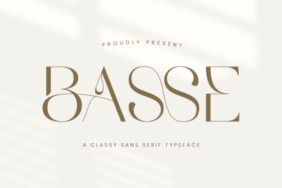Basse Font: A Modern Sans Serif Typeface for Digital Design
