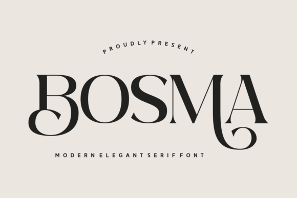 Bosma: A Typeface for Timeless Editorial Design