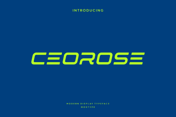 Ceorose: The Display Font That Elevates Your Campaign Visuals
