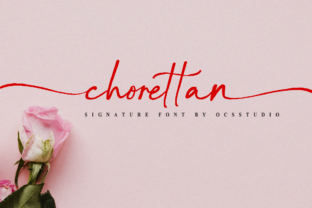 Chorettan: A Handwritten Font That Feels Like a Hug