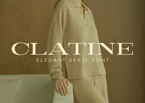 Clatine: A Timeless Typeface for Digital Elegance