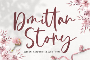 Donittan Story: A Stylish Script Font for Editorial Design