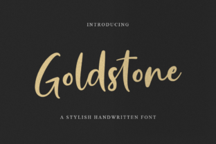Goldstone Typeface: Elevating Campaign Design with Handwritten Flair