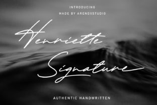 Henriette Signature: A Stylish Script Font for Web Design