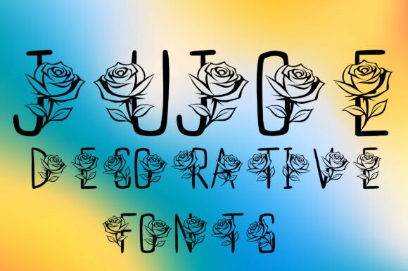 Jujoe Font Review: A Decorative Typeface for Eye-Catching Campaigns