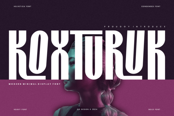 Koxturuk: A Serif Font for Beautiful Craft Projects