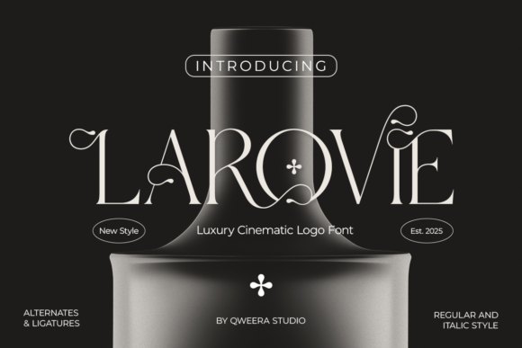 Larovie: A Versatile Serif Font for Modern Branding