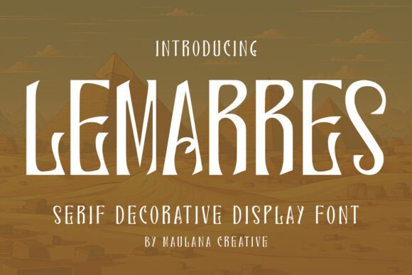 Lemarres Font Review: A Decorative Typeface That Elevates Brand Design