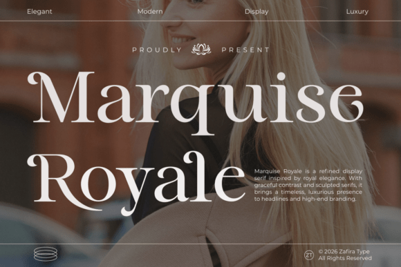Marquise Royale: A Typeface for Timeless Editorial Elegance