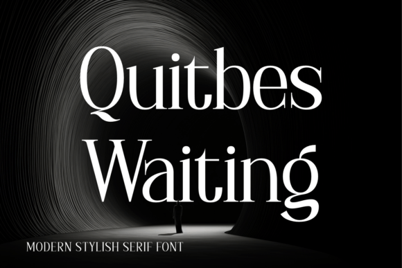 Quitbes Waiting: A Sophisticated Typeface for Digital Branding