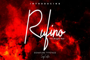Rufino Font: A Script Amp Typeface for Crafting Elegance