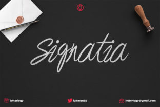 Signata: A Graceful Typeface for Editorial Design