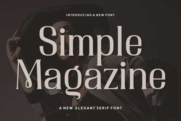 Simple Magazine Font: A Professional Typeface for Your Brand