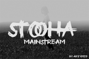 Stooha: A Playful Blackletter Font for Creative Makers